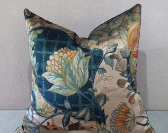 Poszewka na poduszkę Osborne And Little Hartfield Velvet Ochre z tkaniny 50 x 50 cm