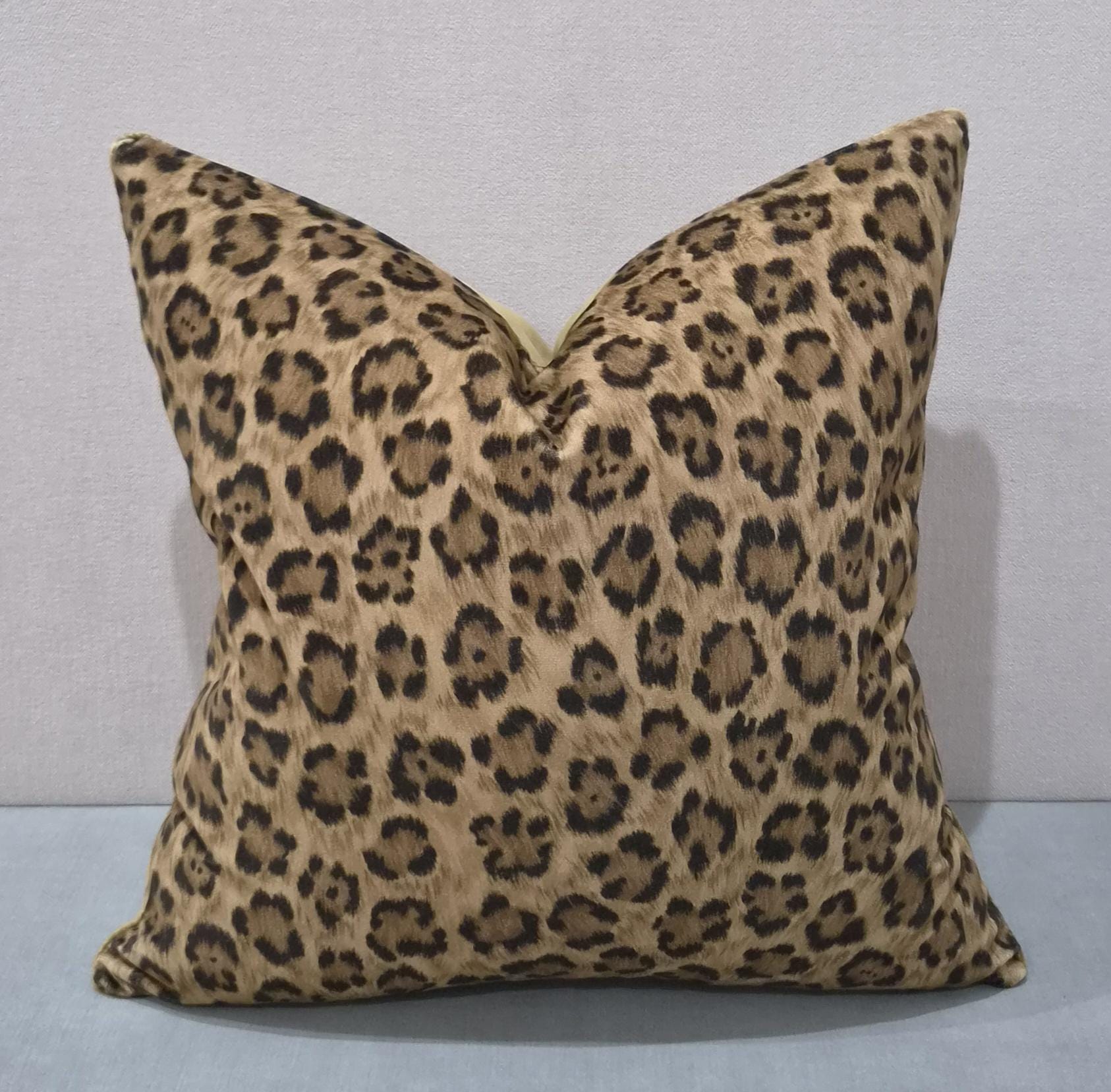 Ralph Lauren Leopard Pillows - Etsy
