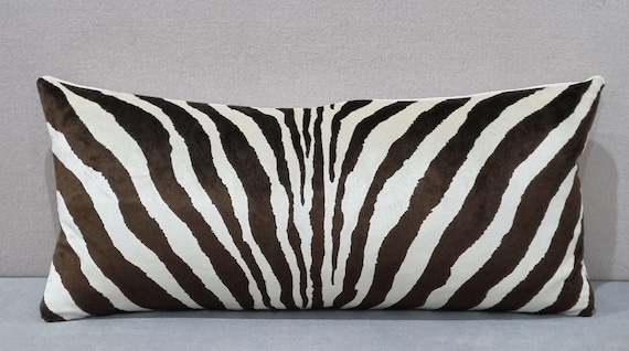 Designers Guild Ralph Lauren Bartlett Zebra Chestnut Fabric