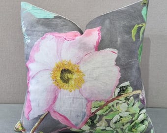 Designers Guild Madhuri Camellia fabric Cushion Cover 45x45 cm