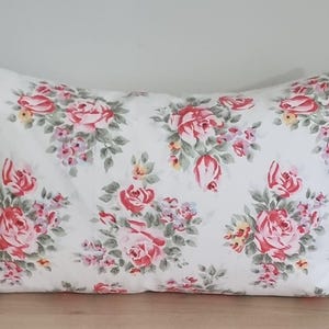 Cath Kidston English Rose fabric Cushion Cover 35x55 cm