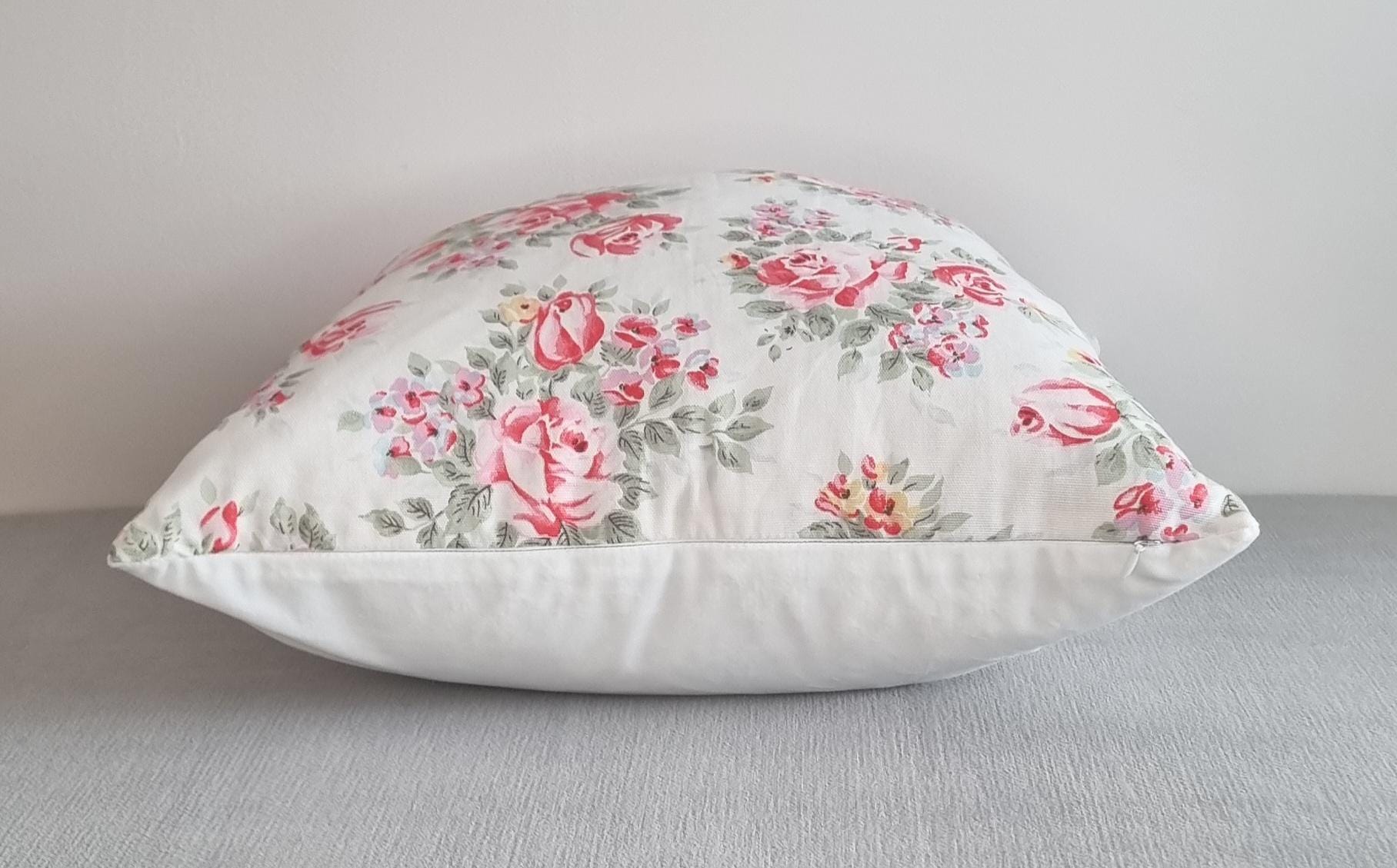 キャスキッドソン イングリッシュローズ ファブリック クッション