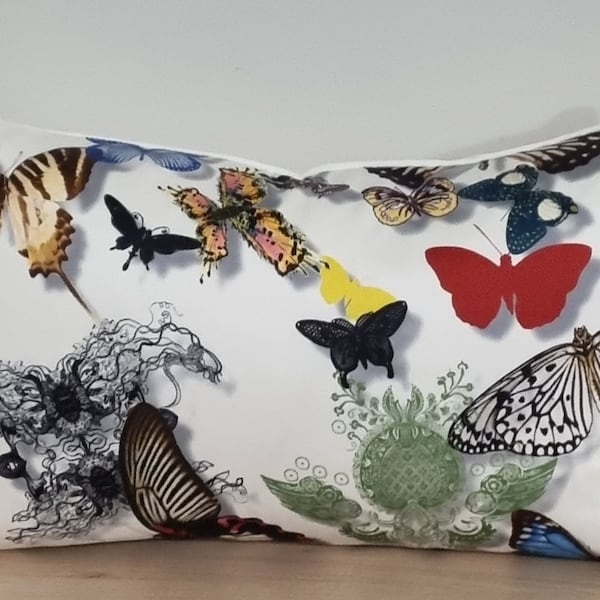 Designers Guild Christian Lacroix Butterfly Parade Opal Kissenbezug 35x55 cm