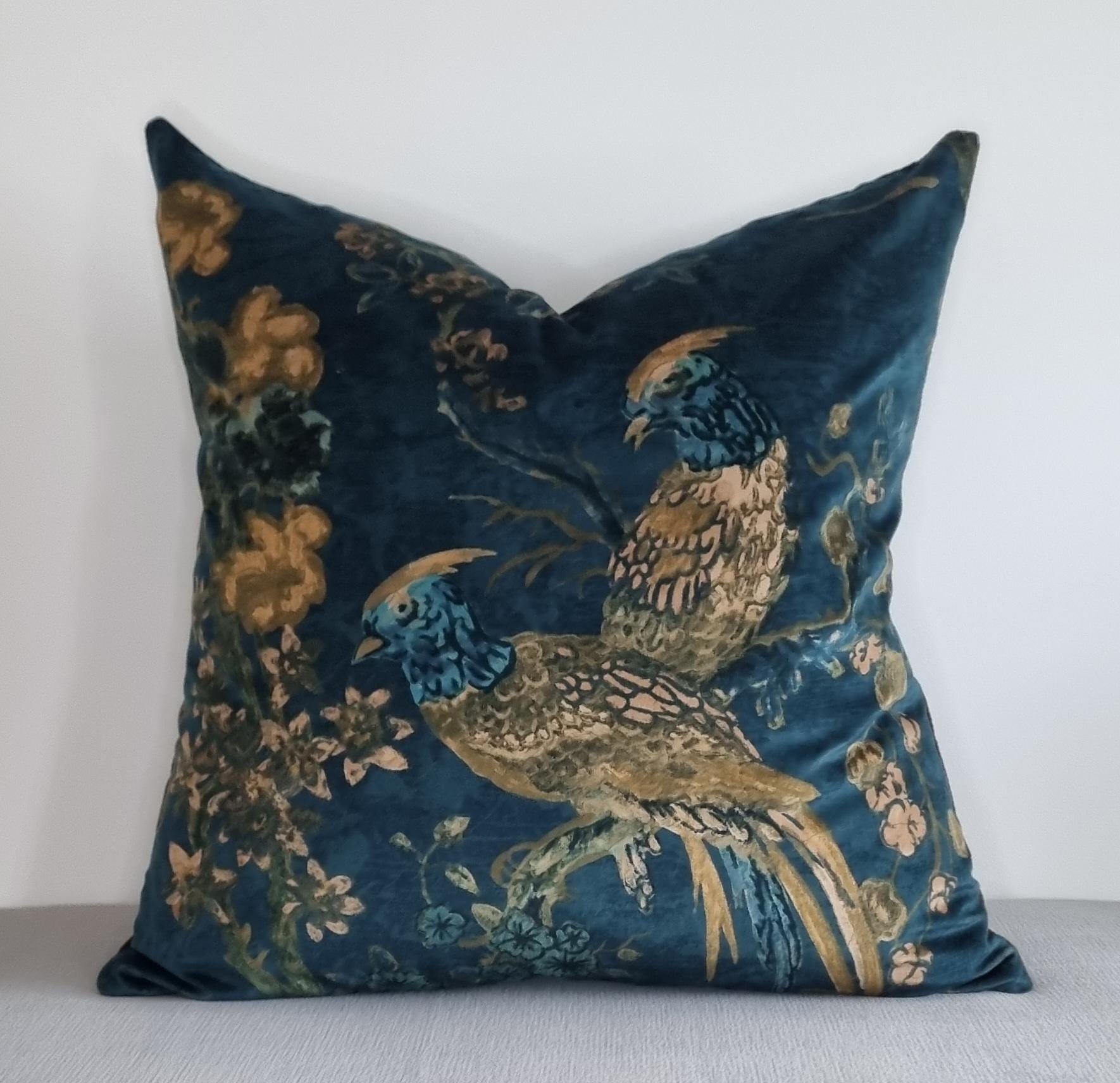 Ralph Lauren Campbell Floral Hedgerow Cushion Cover 55x55 Cm - Etsy