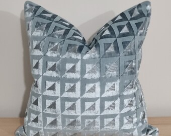 Designers Guild Monserrate Dusk  & Omega Velvet Cushion Cover 43x43 cm