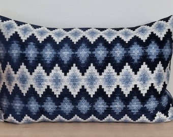 Designers Guild William Yeoward Perzina Midnight fabric Cushion Cover 35x55 cm