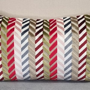 Christian Lacroix for Designers Guild Honneurs Groseille fabric Cushion Cover 35x55cm