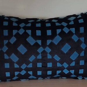 Designers Guild Christian Lacroix Soft Laveu Ruisseau & Omega Velvet Cushion Cover 35x55 cm
