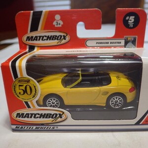 matchbox porsche boxster