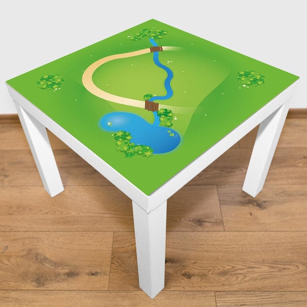 Spielmatte - Kleine Landschaft mit Bach