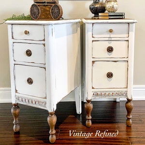 SOLD - 1920s Antique Nightstands