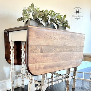 SOLD - Drop Leaf Gate Leg Table