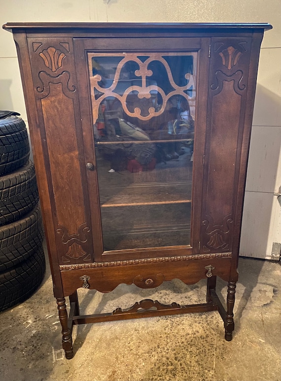 1920s display cabinet deals