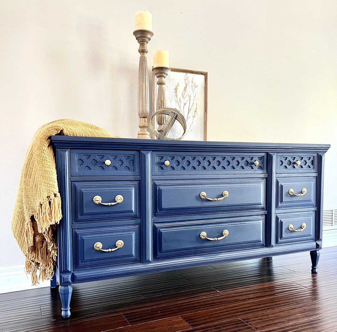 SOLD - Andrew Malcolm 9 Drawer Dresser - Etsy Canada