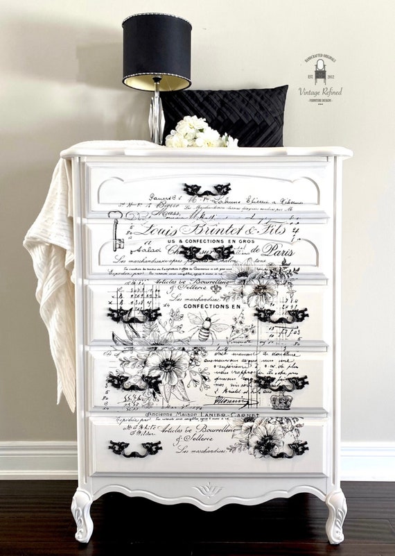 french provincial white dresser - Kacha Furniture 36 DIY ideas | french
