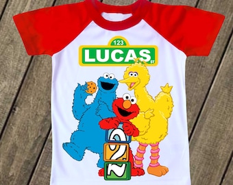 elmo birthday shirt toddlers