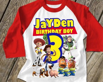 toy story 4 birthday shirts