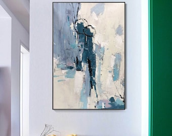 large abstract canvas art, extra large wall art abstract, original oil painting, large canvas painting, modern abstract wall art canvas M521
