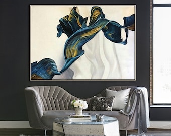 large acrylic art painting, modern abstract painting canvas, large canvas wall art, huge wall art canvas, original abstract painting M375