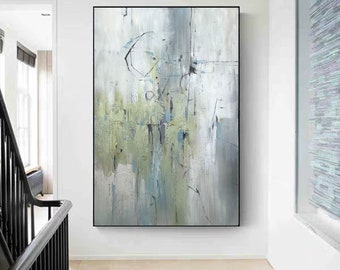 large abstract canvas art, original oil painting, extra large wall art abstract, oversized wall art, modern abstract wall art on canvas M516