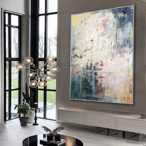 large abstract art original abstract oil painting on canvas modern abstract painting handmade wall art large canvas art textured art M539