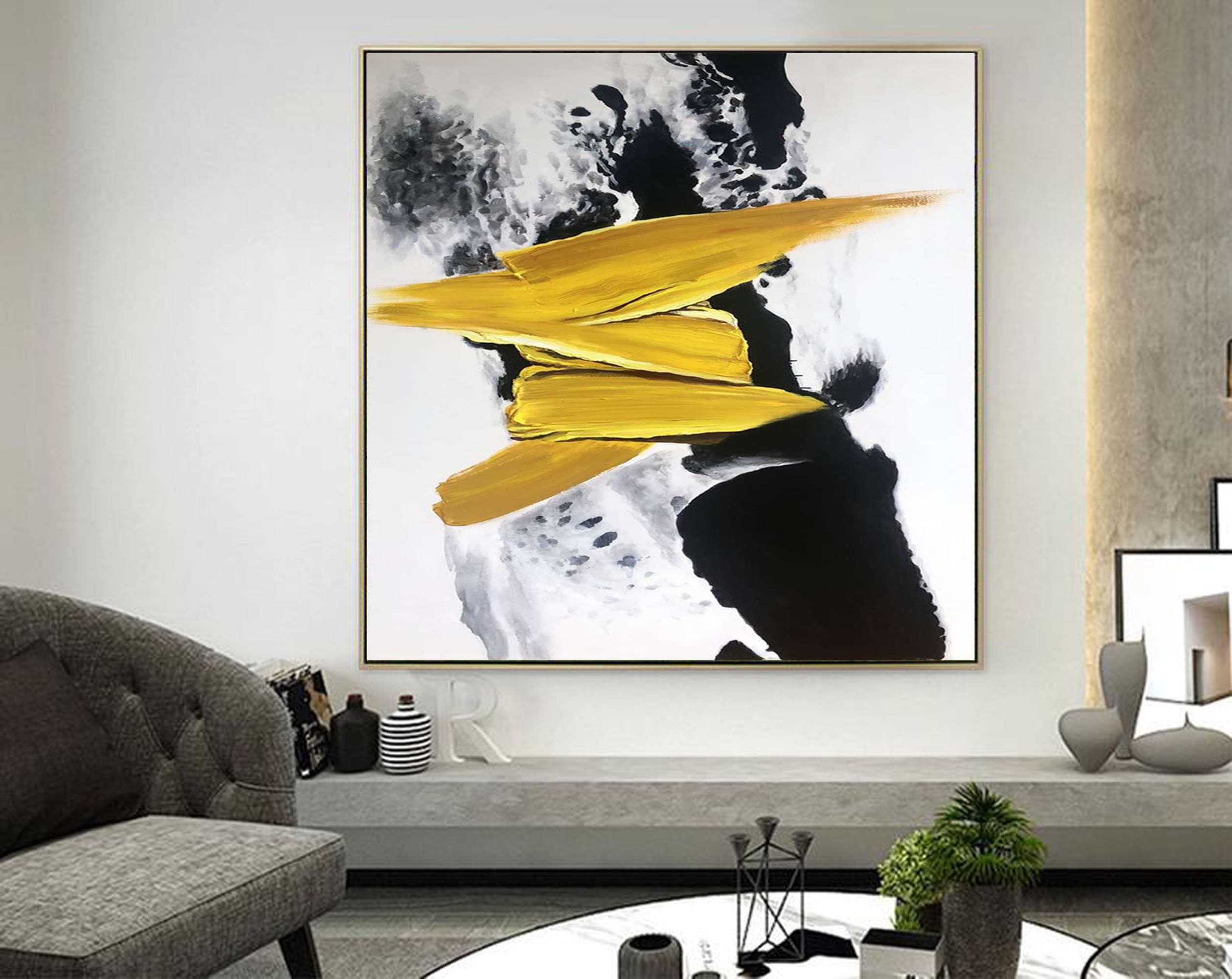 Abstract Painting Original Large Large Modern Wall Art  Etsy