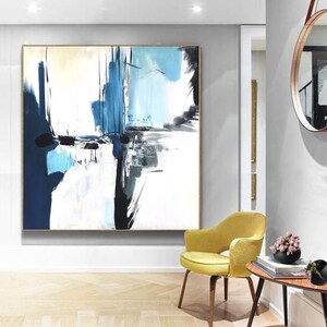 large oil painting abstract,large abstract painting original,extra large wall art, large abstract art canvas, oversized wall art framed A117