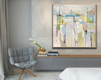 large canvas wall art, modern abstract painting, large abstract painting, original canvas art, oversized wall art, modern abstract art A468