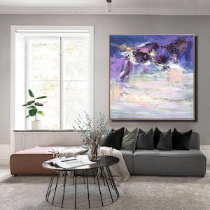 large canvas art, modern abstract wall art, original abstract painting, large abstract painting on canvas, abstract oil painting L613