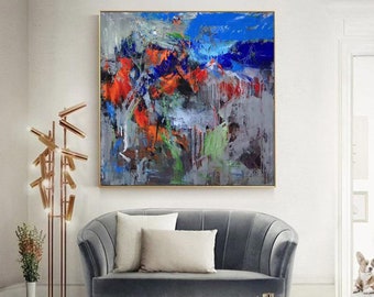 modern abstract painting canvas, extra large wall art abstract canvas art, acrylic canvas art, oversized wall art, contemporary paintingA657