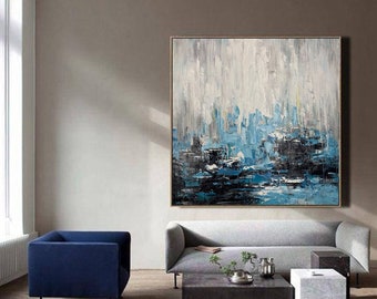extra large wall art abstract, large abstract painting original canvas, textured painting, large canvas wall art, modern abstract art A469