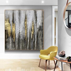 large abstract acrylic painting original, extra large wall art canvas, large abstract canvas art, oversized wall art, modern wall art M358
