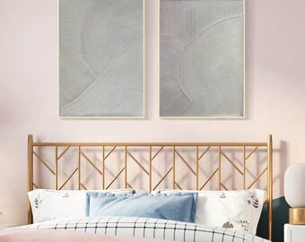 オリジナルアート絵画 2枚セット 抽象画 壁アート 大型キャンバス絵画