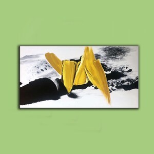 överdimensionerad abstrakt målning originalkonst, stor original abstrakt målning på duk, modern abstrakt väggkonst på duk, canvas väggkonstA47 bild 9