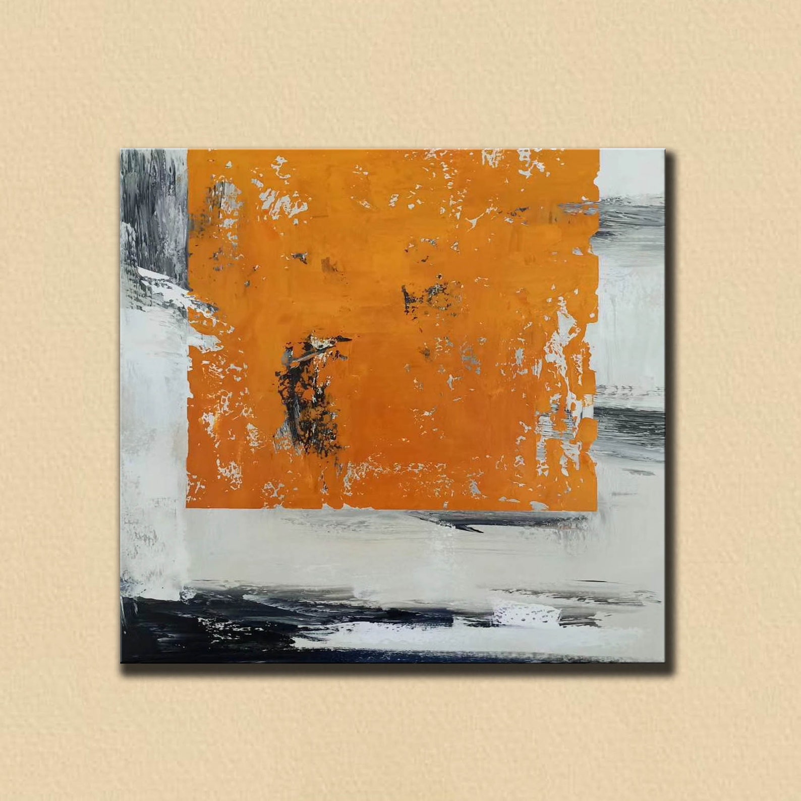 Original oil paintings on canvas abstract canvas art large Etsy