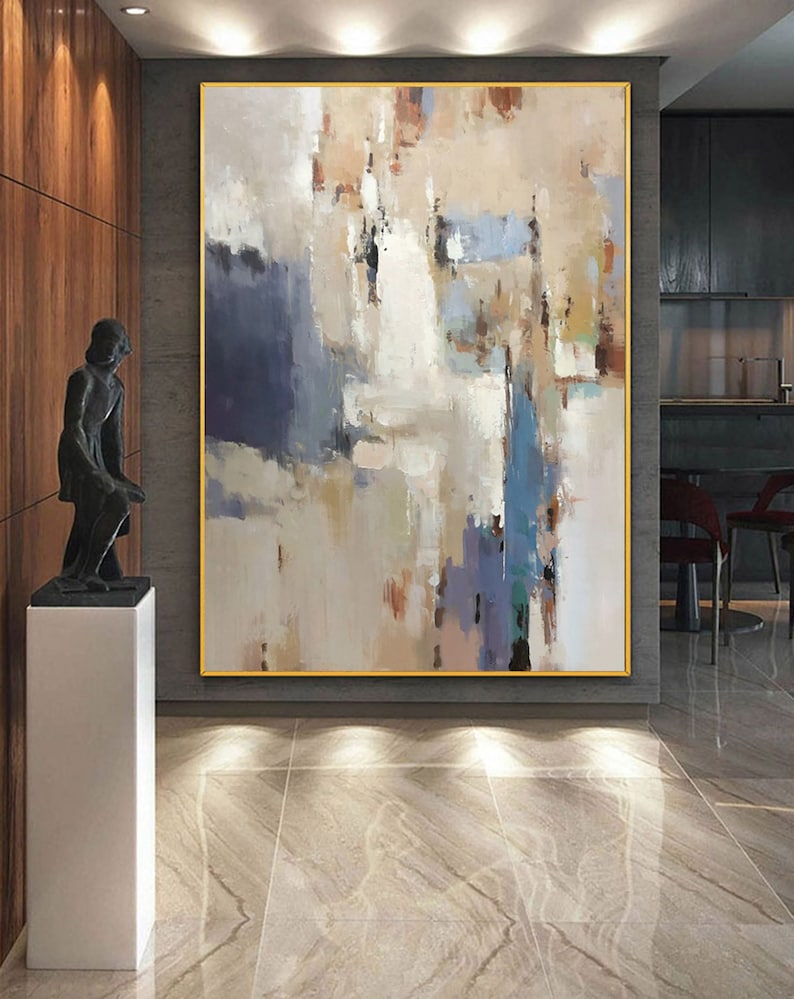 Large abstract painting original abstract oil painting extra Etsy