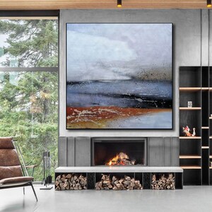 original abstract painting, large canvas art, oversized wall art abstract, large oil painting abstract, extra large wall art canvas A157