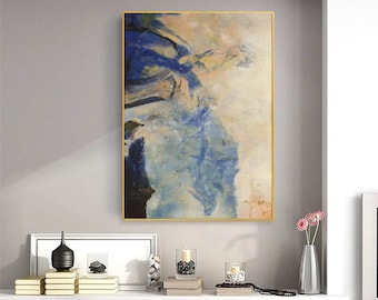 modern abstract painting on canvas, oversized wall art canvas, large abstract wall art, contemporary art hand painted, modern wall art M505