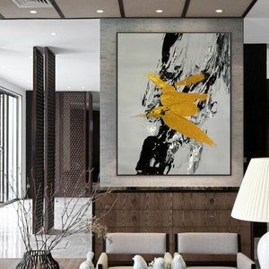 extra large wall art canvas, original oil painting abstract, modern abstract paintings on canvas, oversized wall art abstract A376