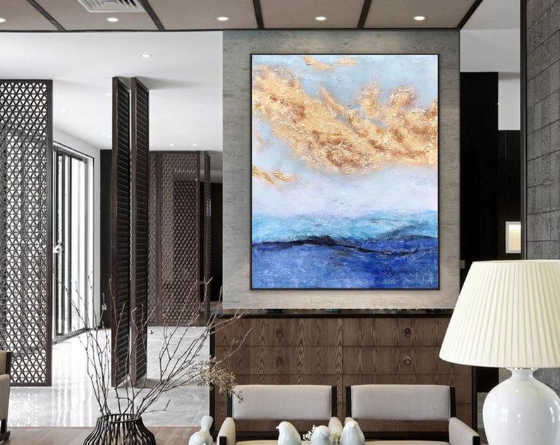 Large Canvas Wall Art Oversized Framed Canvas Wall Art Etsy