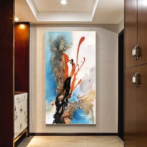 oversized wall art abstract, modern abstract painting original, contemporary wall art, large abstract painting, huge wall art canvas A83