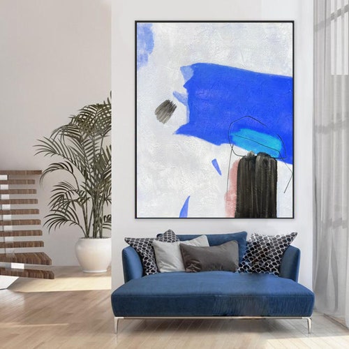 Extra Large Canvas Wall Art Modern Abstract Painting Large - Etsy