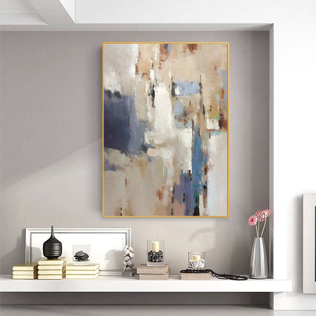 Large Abstract Painting Original Art, Abstract Oil Painting, Extra