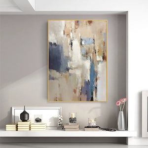 large abstract painting original art, abstract oil painting, extra large wall art, oversized wall art canvas, modern abstract wall art A540