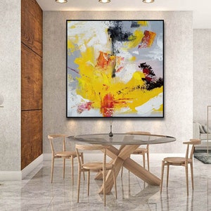 modern abstract painting original, large oil painting on canvas, original abstract oil painting, extra large wall art, textured paintingW250