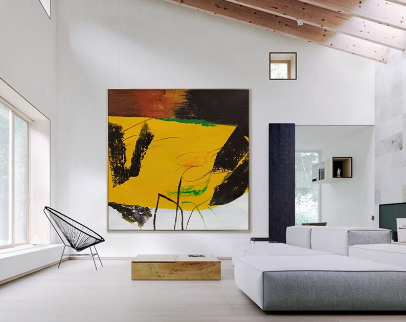 Large Paintings on Canvas Oversized Wall Art Canvas Extra Etsy