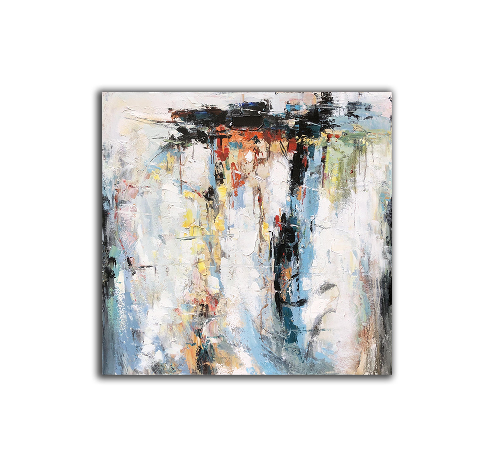 Original Abstract Oil Painting on Canvas Extra Large Wall | Etsy