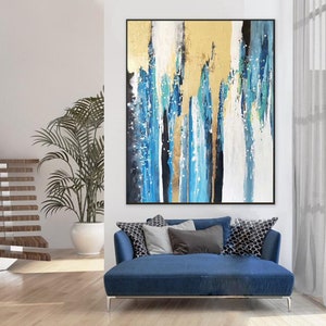modern abstract painting on canvas,  large canvas art, large original abstract painting, extra large wall art abstract, modern wall art A62