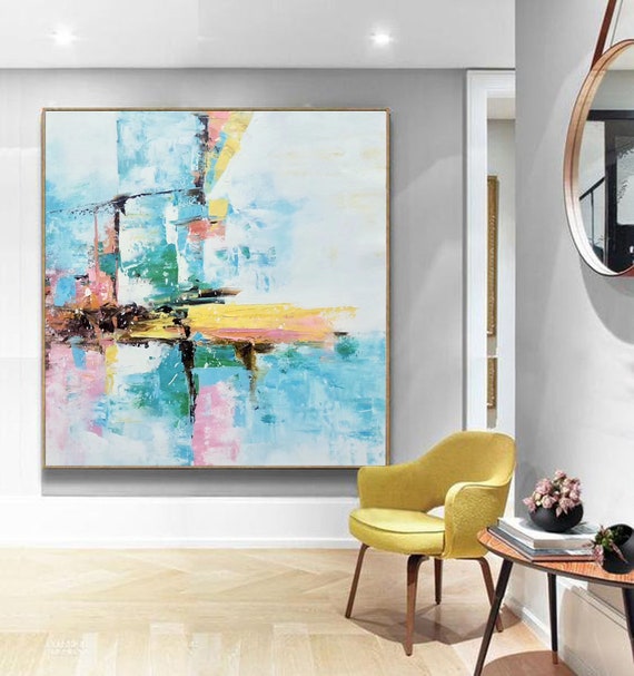 Oversized Wall Art Canvas,large Canvas Art,abstract Oil Painting