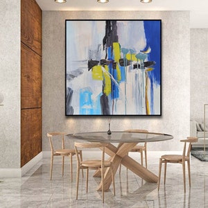 large abstract painting on canvas original abstract oil painting oversized wall art canvas extra large canvas art living room wall art A344